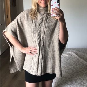 Max Studio Poncho Knit